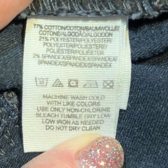 FREE PEOPLE High Rise Skinny Jeans Blue Women’s Size 29 - Picture 4 of 4